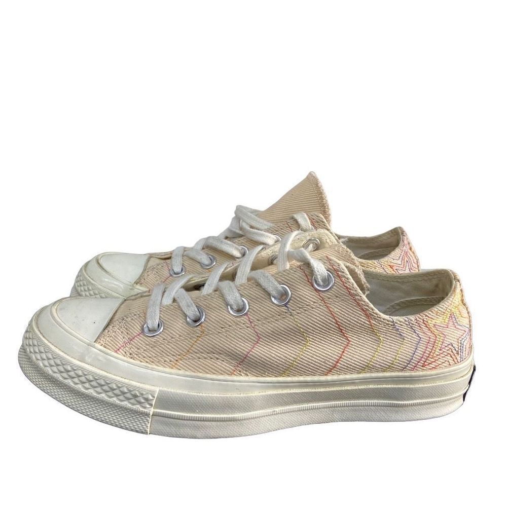 Converse Rainbow Chuck 70 Low Top Shoes 164966C Womens Size 6 - Picture 2 of 8